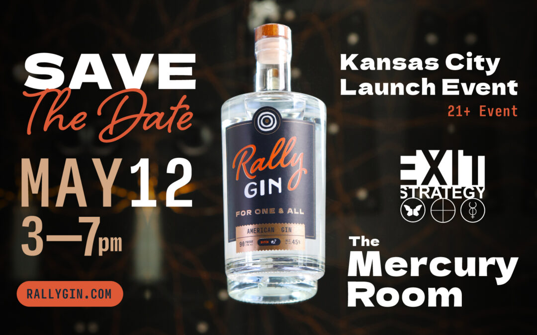 Save the Date invitation for the Rally Kansas City launch event